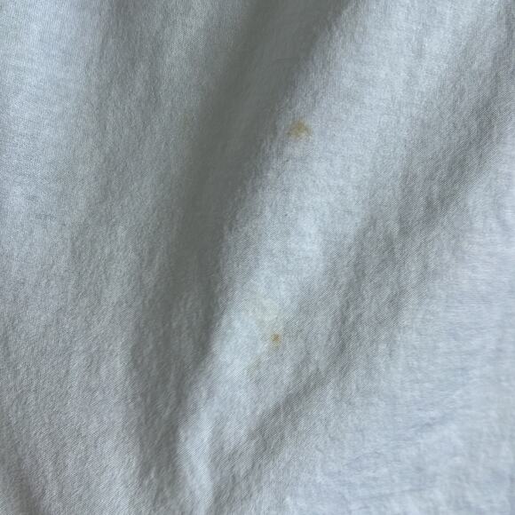 C Mira Mikati Surfing Bike Front Button Collar Blouse Top USA 8 - Picture 6 of 6